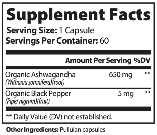 Natzen Ashwagandha High Absortation 650mg