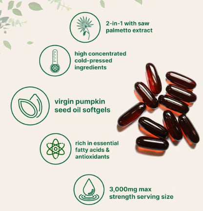 Natzen Pumpkin Seed Oil Softgels