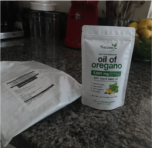 Foto del producto recibido