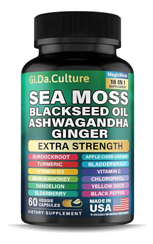 Natzen Sea Moss Capsules 60 Veggie