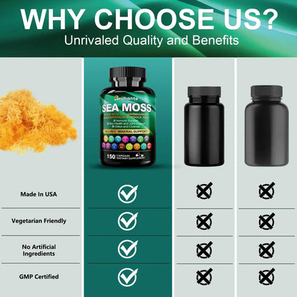 Natzen Sea Moss Capsules 60 Veggie