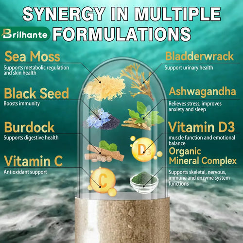Natzen Sea Moss Capsules 60 Veggie