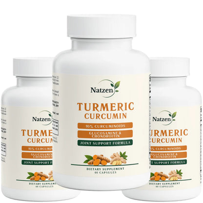 3 Bottle of Natzen Platinium Turmeric Curcumin