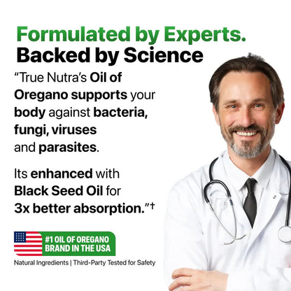 Natzen Aceite de Orégano. Un intestino más saludable comienza aquí.