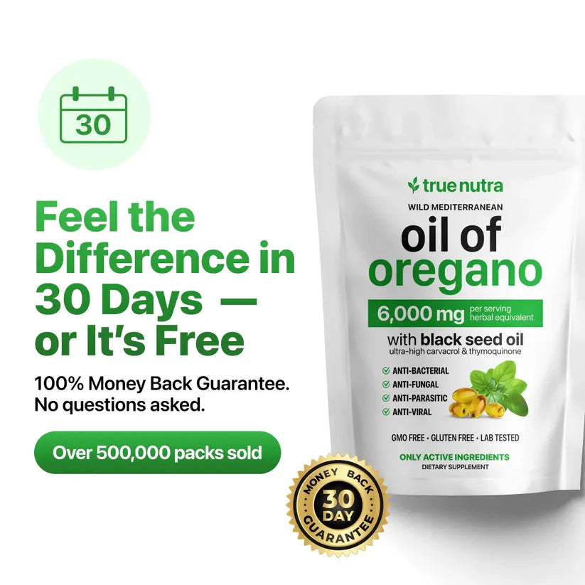 Natzen Aceite de Orégano. Un intestino más saludable comienza aquí.