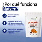 Natzen Pumpkin Seed Oil Softgels, Trata la raíz del problema